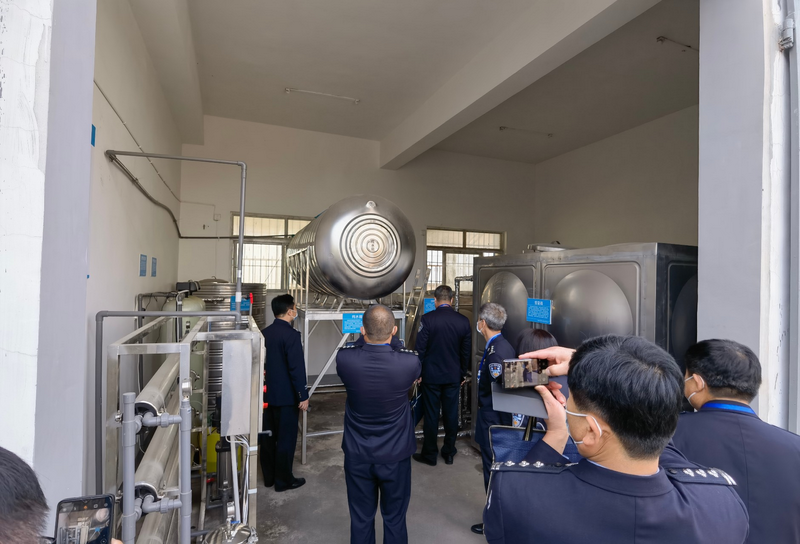 信陽市看守所熱水直飲進監室工程